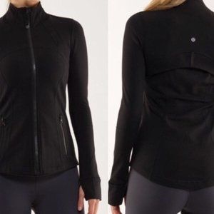 lululemon athletica Black Zip-Up Athletic Jacket